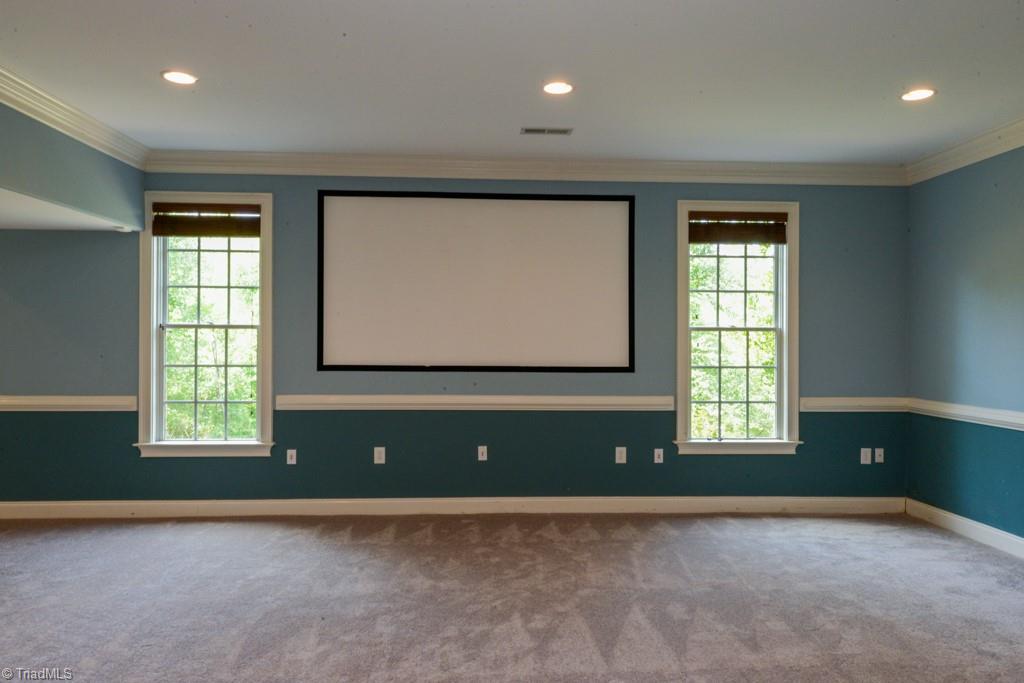 4229 Rock Bridge Road High Point, NC 27262 - Photo 41 of 49 Now for the basement.....movie night, anyone?