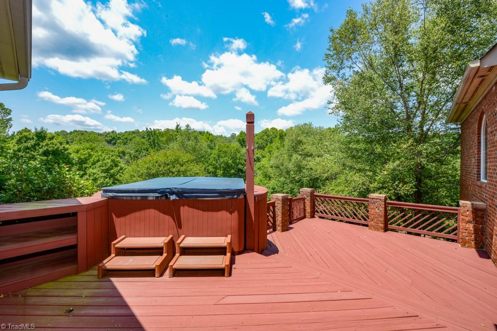 4229 Rock Bridge Road High Point, NC 27262 - Photo 7 of 49 Note...hot tub is not in working order