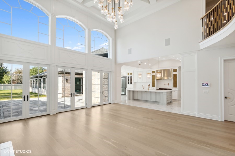 502 Greenwood Road Northbrook, IL 60062 - Photo 15 of 60 a view of a living room and chandelier