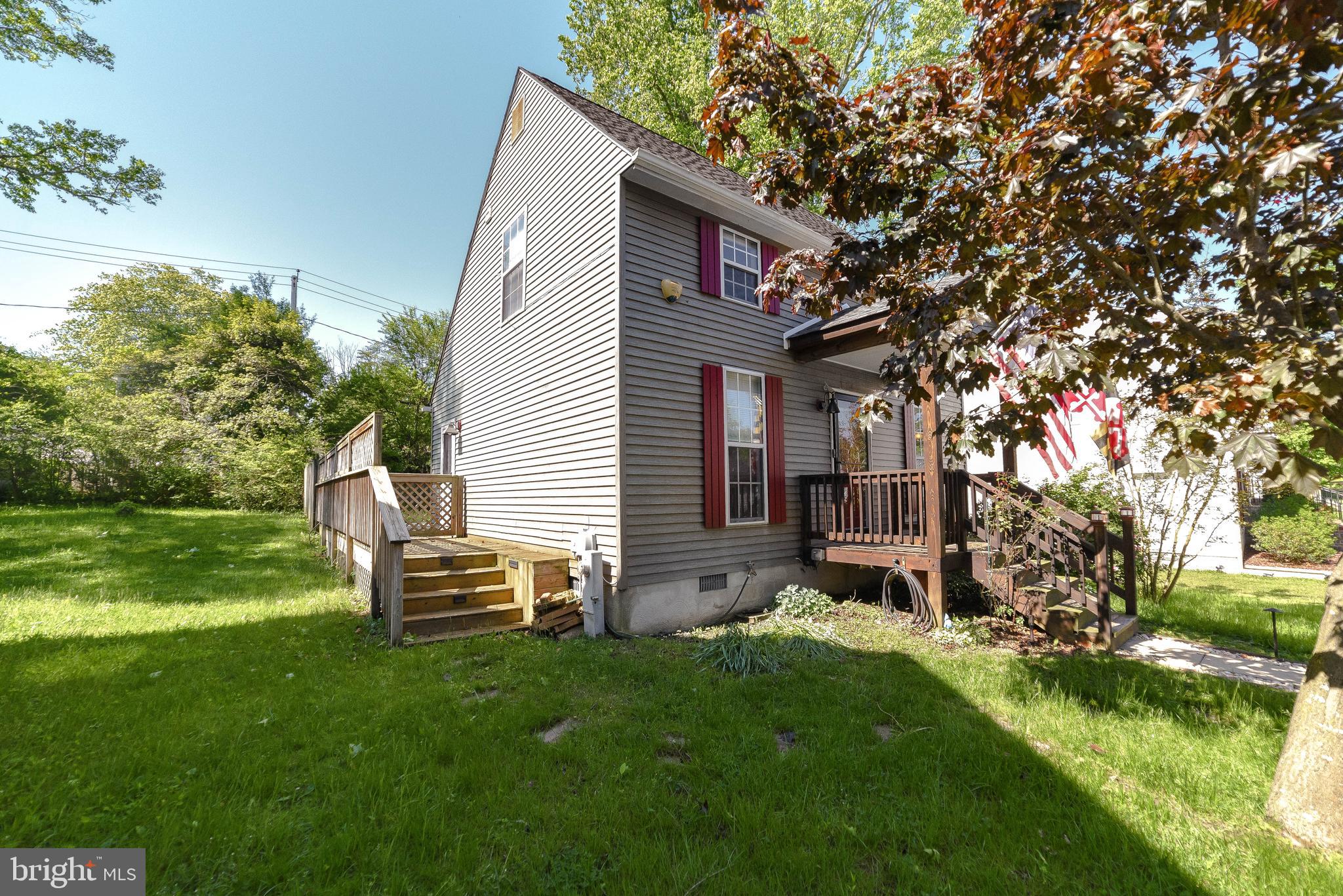 3743 8th Street North Beach, MD 20714 - Photo 50 of 62 side stairs to deck