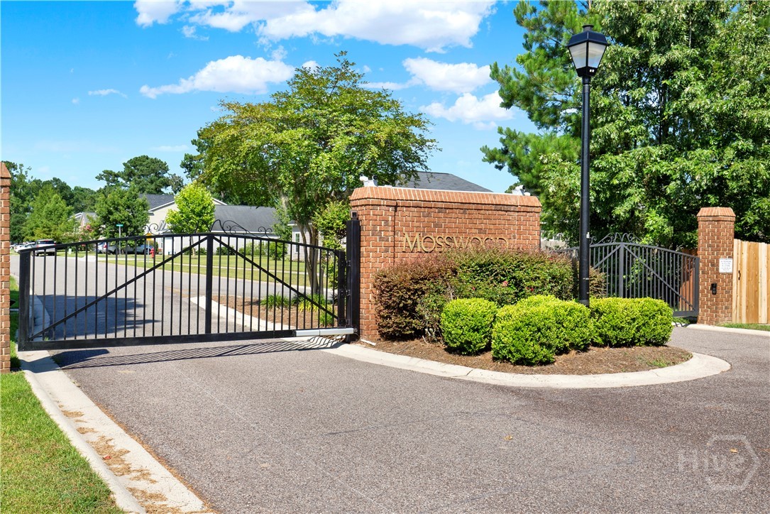 1 Shelby Road Savannah, GA 31405 - Photo 42 of 42 Gated Entrance to the Mosswood Community