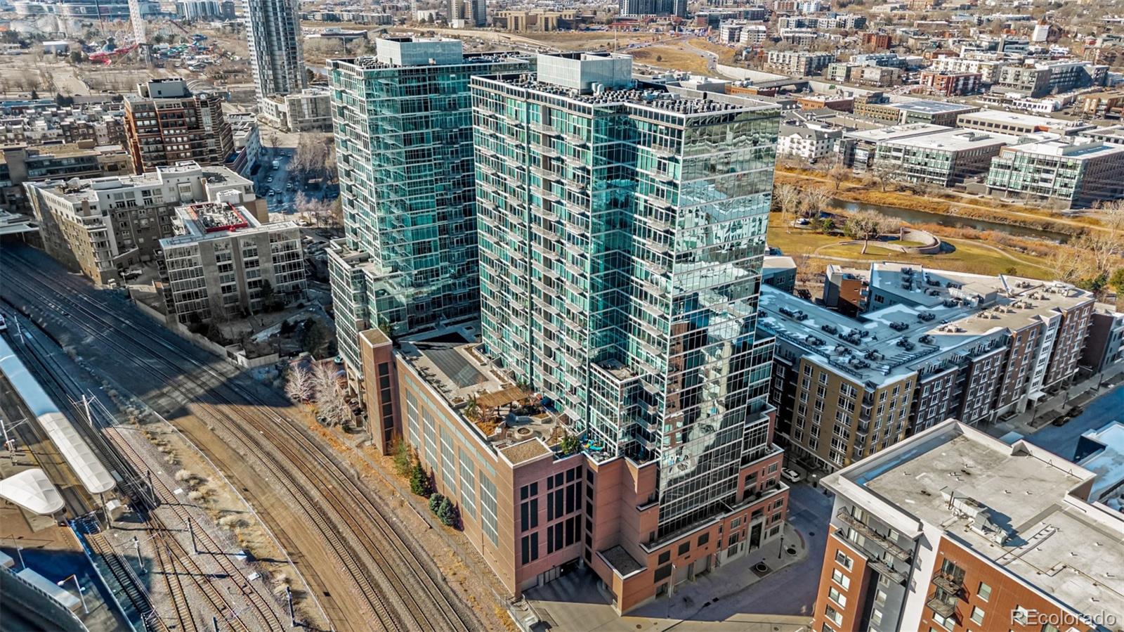 1700 Bassett Street, Unit 1012 Denver, CO 80202 - Photo 43 of 48 an aerial view of a city