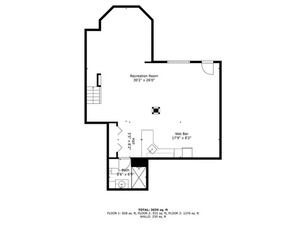 a picture of a floor plan