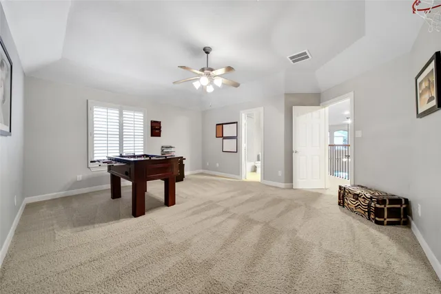 a room with furniture and window