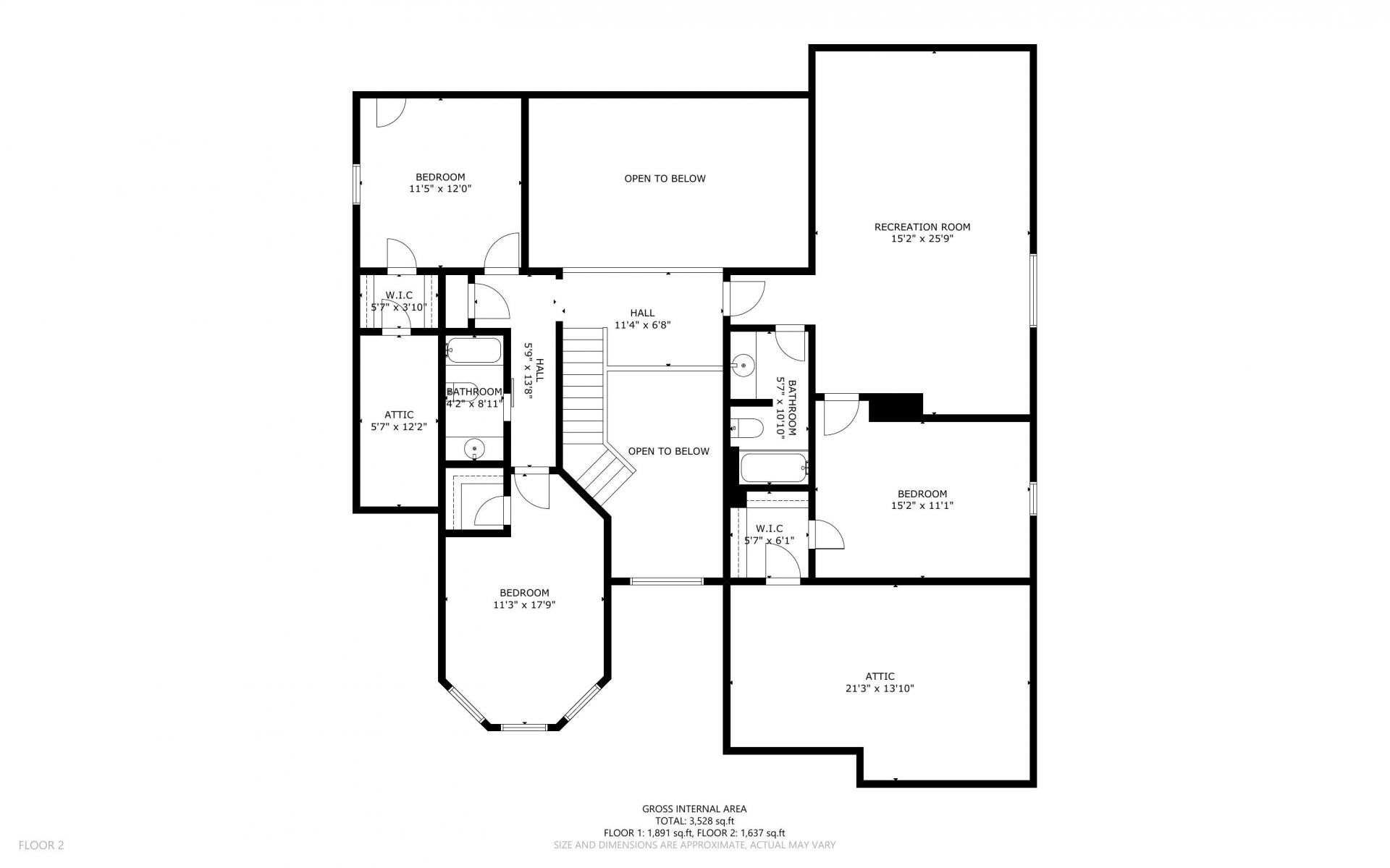 2003 Bathurst Court Spring Hill, TN 37174 - Photo 28 of 30 a picture of a floor plan
