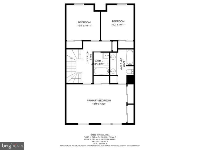 8607 Raglan Road Vienna, VA 22182 - Photo 41 of 43 Floor Plan