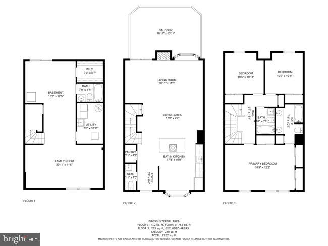 8607 Raglan Road Vienna, VA 22182 - Photo 43 of 43 Floor Plan