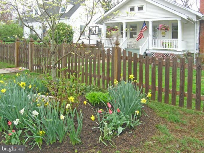 2005 Hanover Street Silver Spring, MD 20910 - Photo 15 of 28 a view of a house with a garden and plants