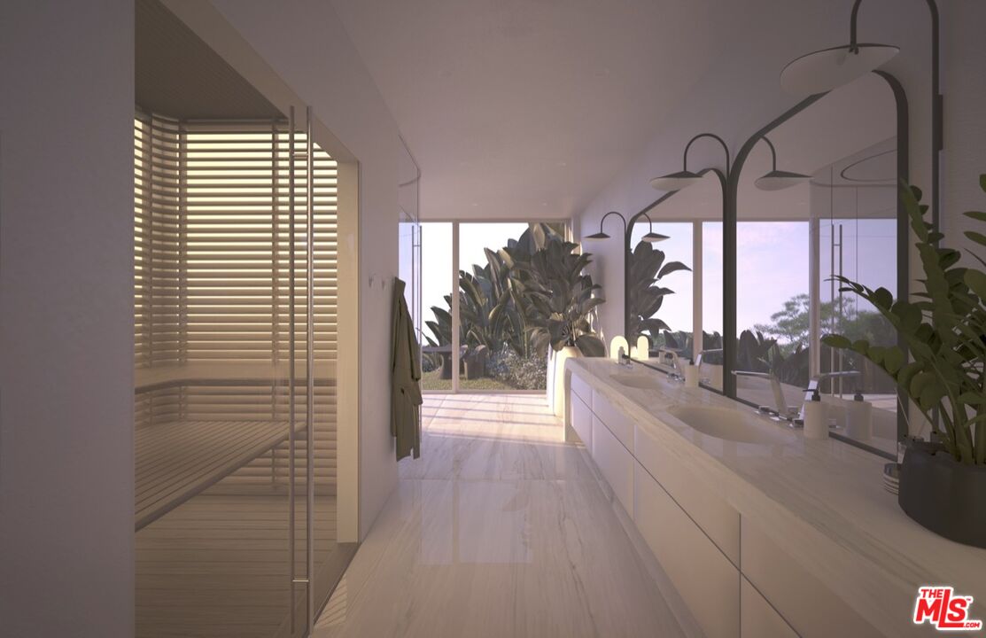 1 Eldermoor Drive Malibu, CA 90265 - Photo 18 of 23 a view of a living room and bathroom