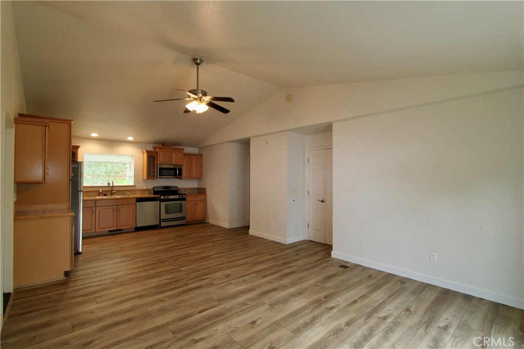 3085 Gardner Road Nice, CA 95464 - Photo 5 of 20 a view of kitchen with sink microwave and stove top oven