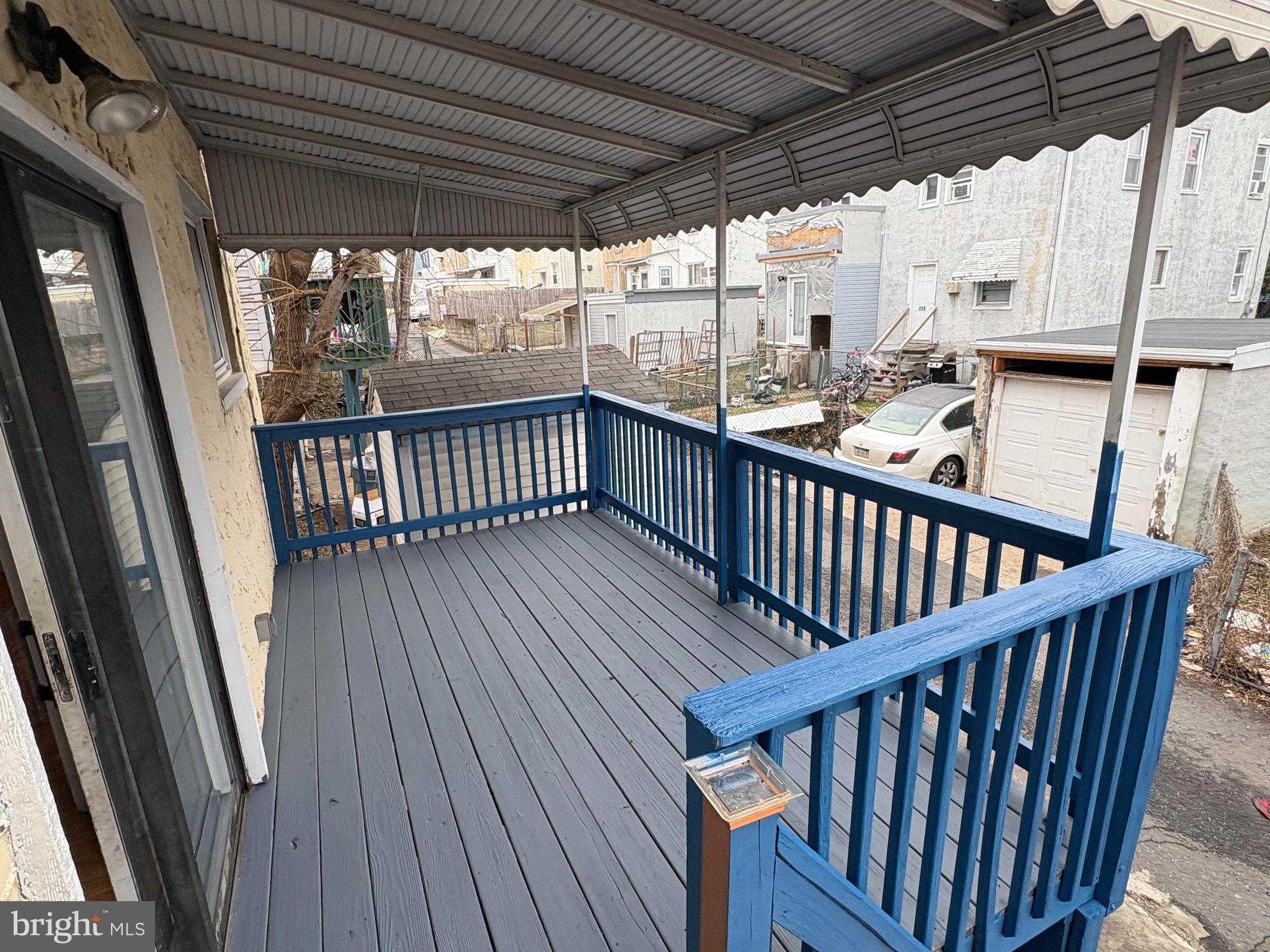 233 Barrington Road Upper Darby, PA 19082 - Photo 13 of 14 a view of balcony with wooden floor