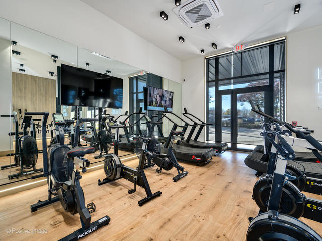 11 West Prospect Avenue, Unit 518 Mount Prospect, IL 60056 - Photo 17 of 34 a view of a room with gym equipment