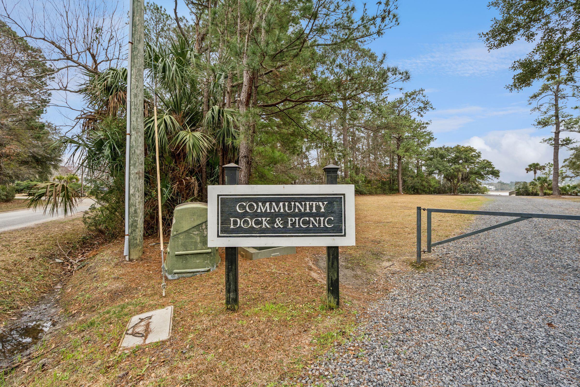 1382 Eden Road Awendaw, SC 29429 - Photo 19 of 29 Community Dock & Picnic