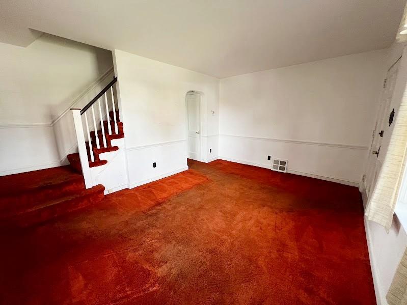 310 Edgemore Road Secane, PA 19018 - Photo 7 of 19 a view of a room with wooden floor and stairs