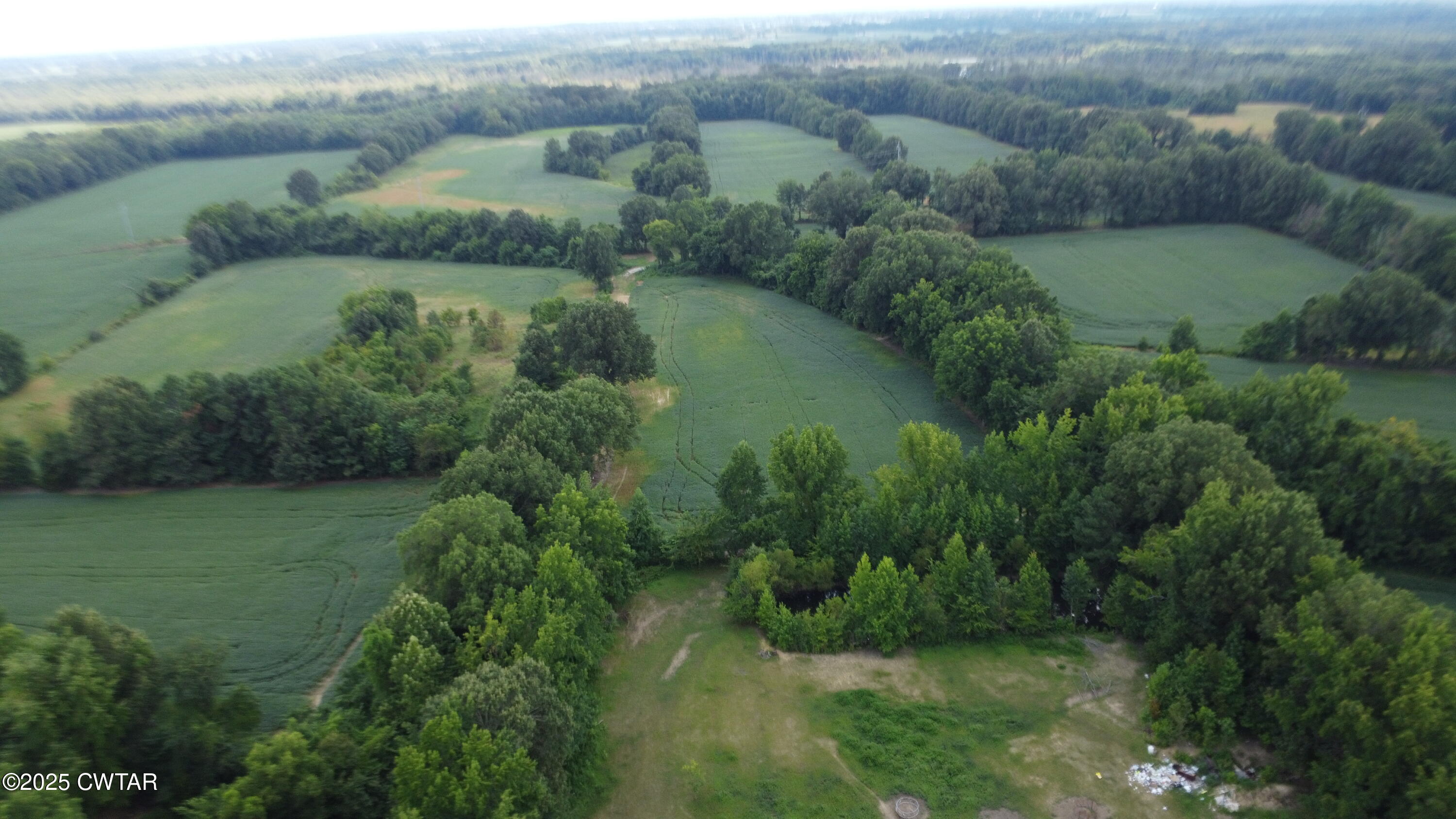 0 Old Dyersburg Road Newbern, TN 38059 - Photo 2 of 8 an aerial view of residential houses with outdoor space and trees