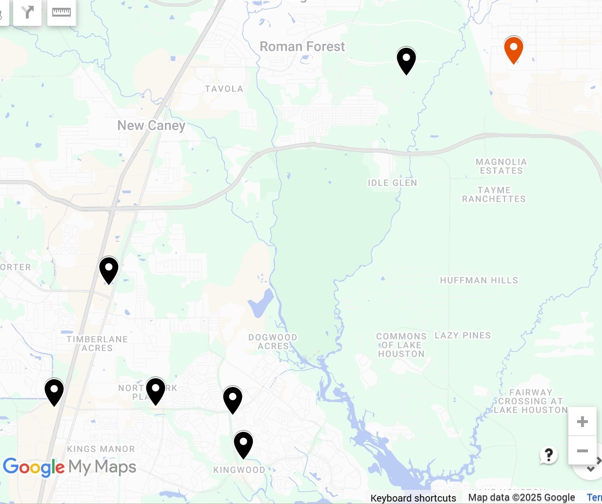 128 County Road 3548 Cleveland, TX 77327 - Photo 13 of 14 a picture of a bathroom with a shower