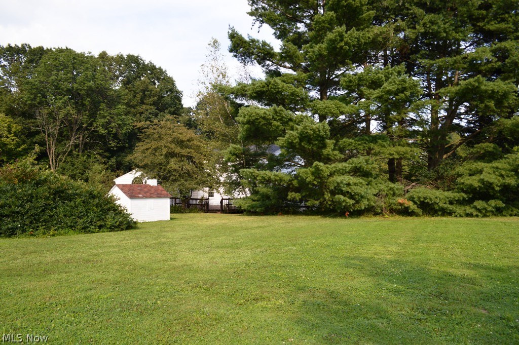 8711 Diagonal Road Streetsboro, OH 44241 - Photo 27 of 30 Great yard for gardens, games, playing or whatever you wish. Privacy woods and a small creek also.