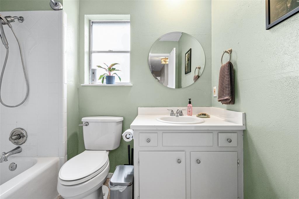 3900 Cresthill Road Benbrook, TX 76116 - Photo 9 of 18 Full bath with vanity and bathing tub / shower combination