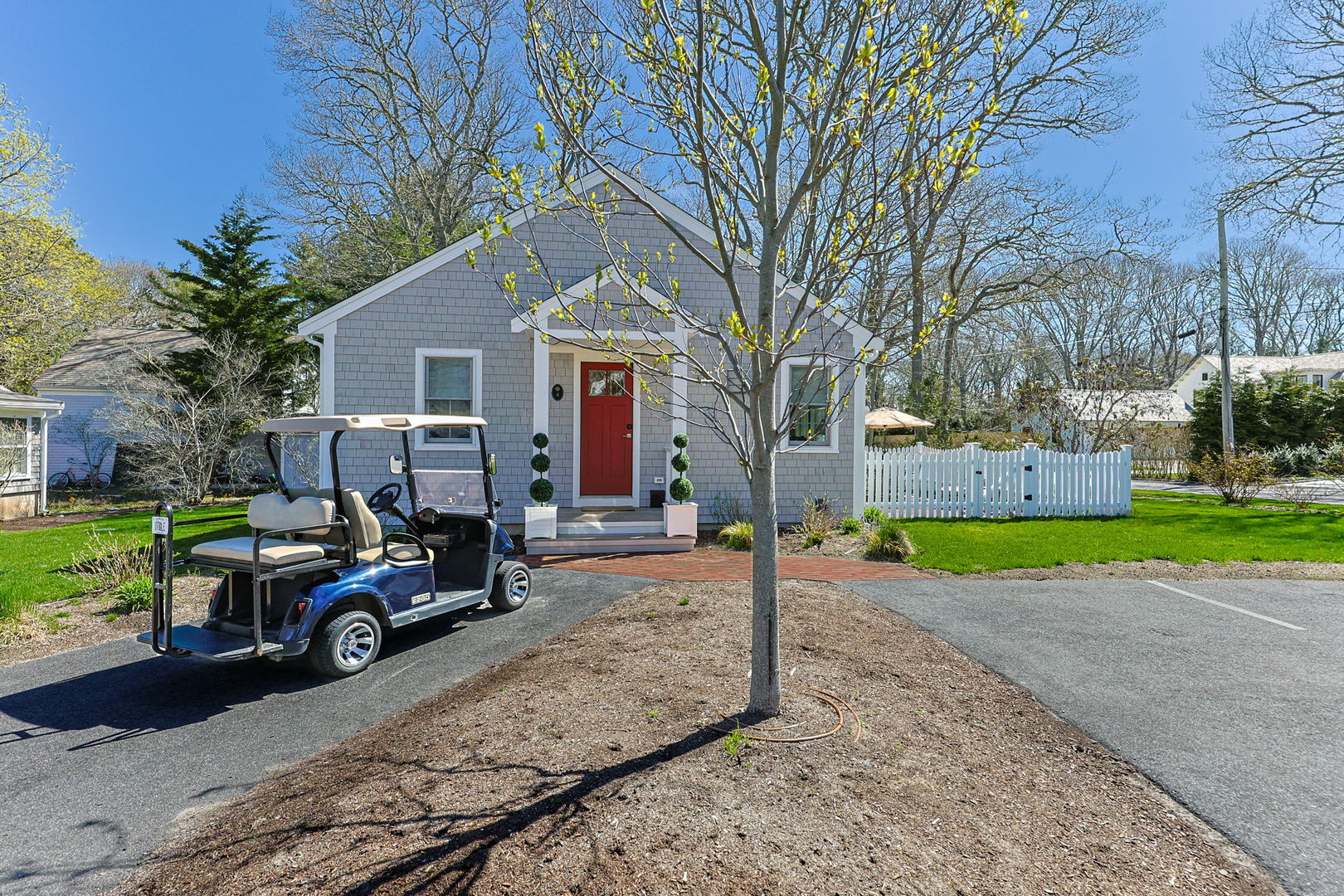 16 2nd Avenue Osterville, MA 02655 - Photo 35 of 49 a view of a house with a patio