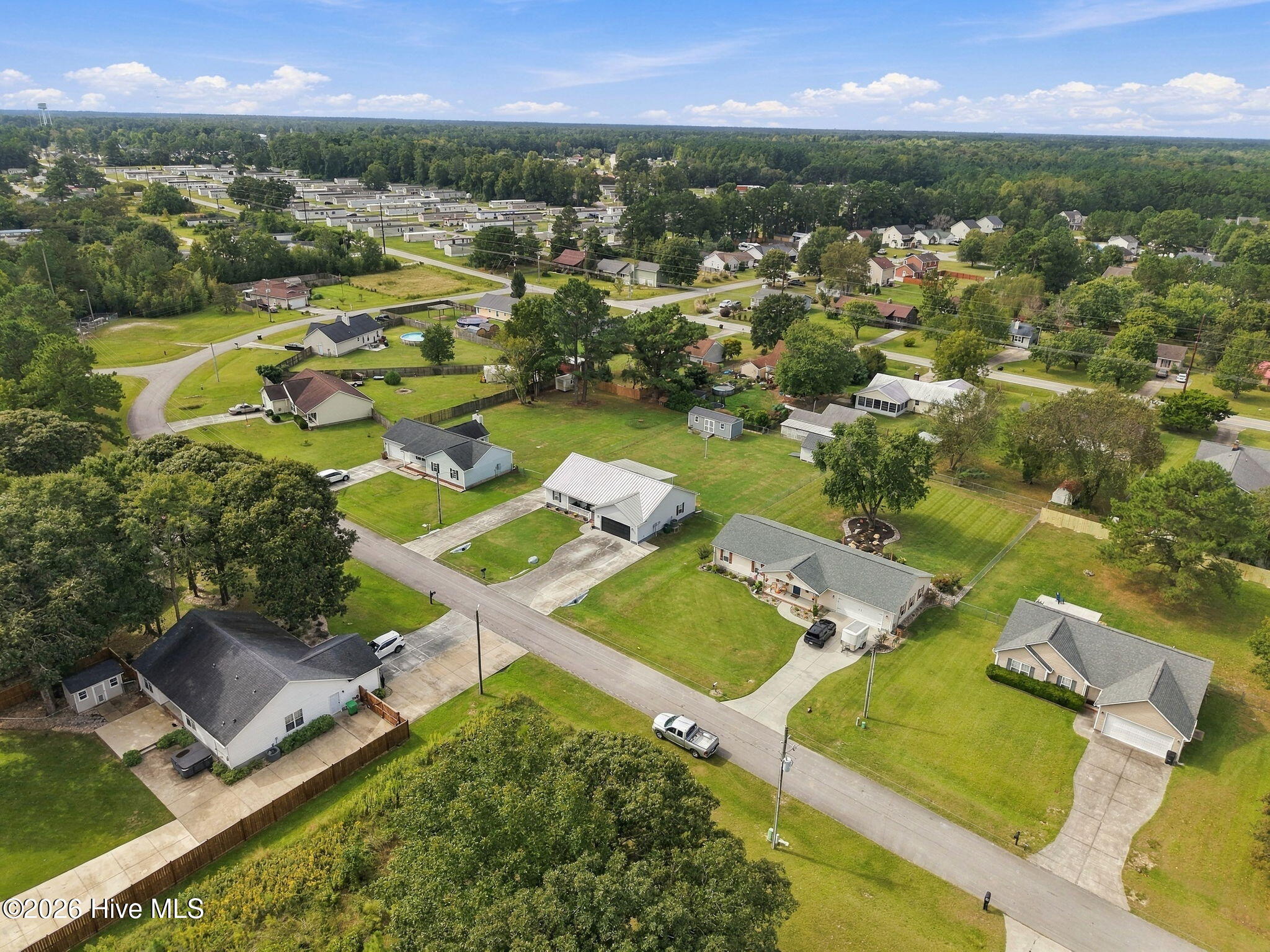 107 Fodder Drive Hubert, NC 28539 - Photo 51 of 61 51_Aerial_Street_Wide