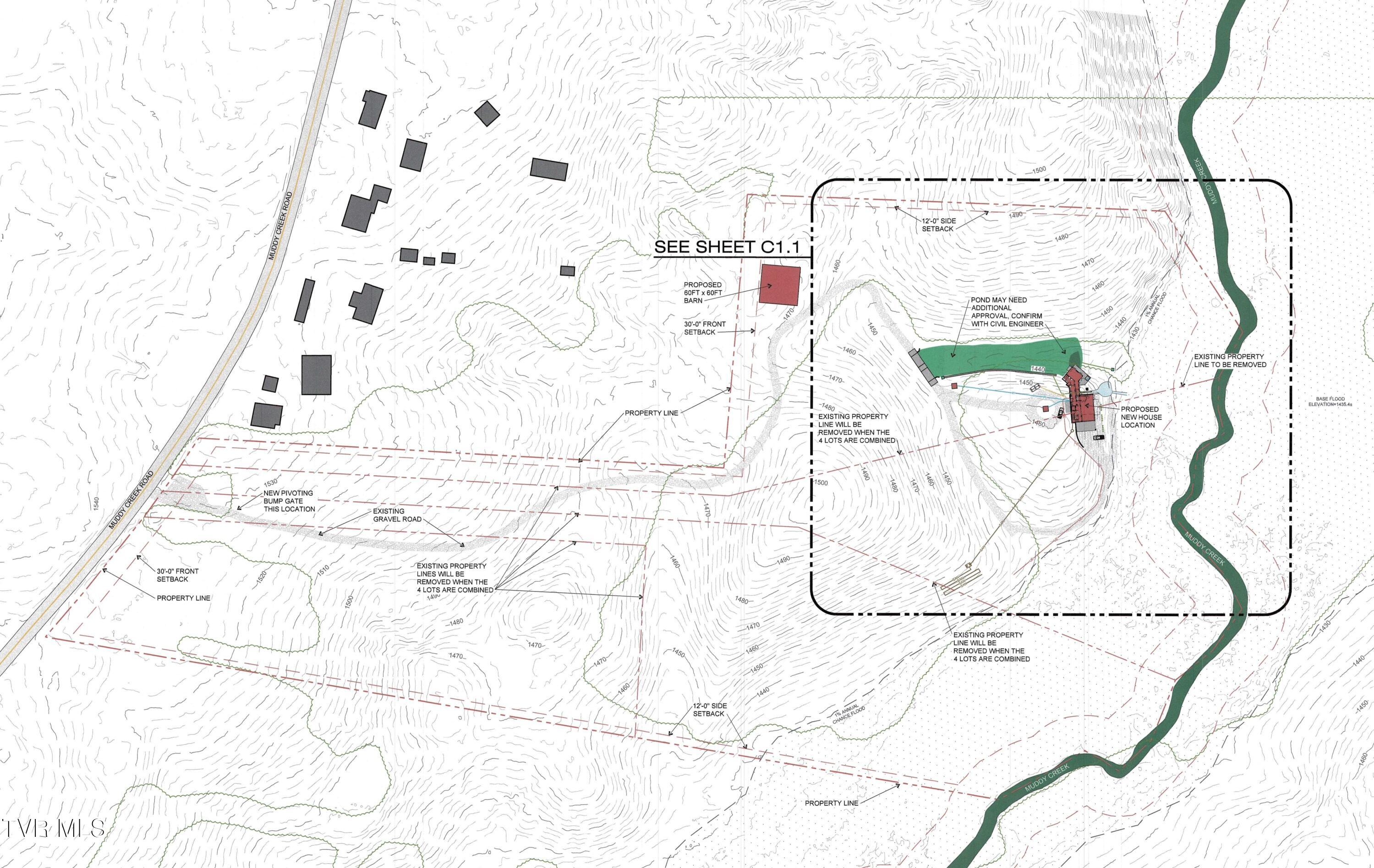 999 Muddy Creek Road Piney Flats, TN 37686 - Photo 4 of 54 Plat House Location2