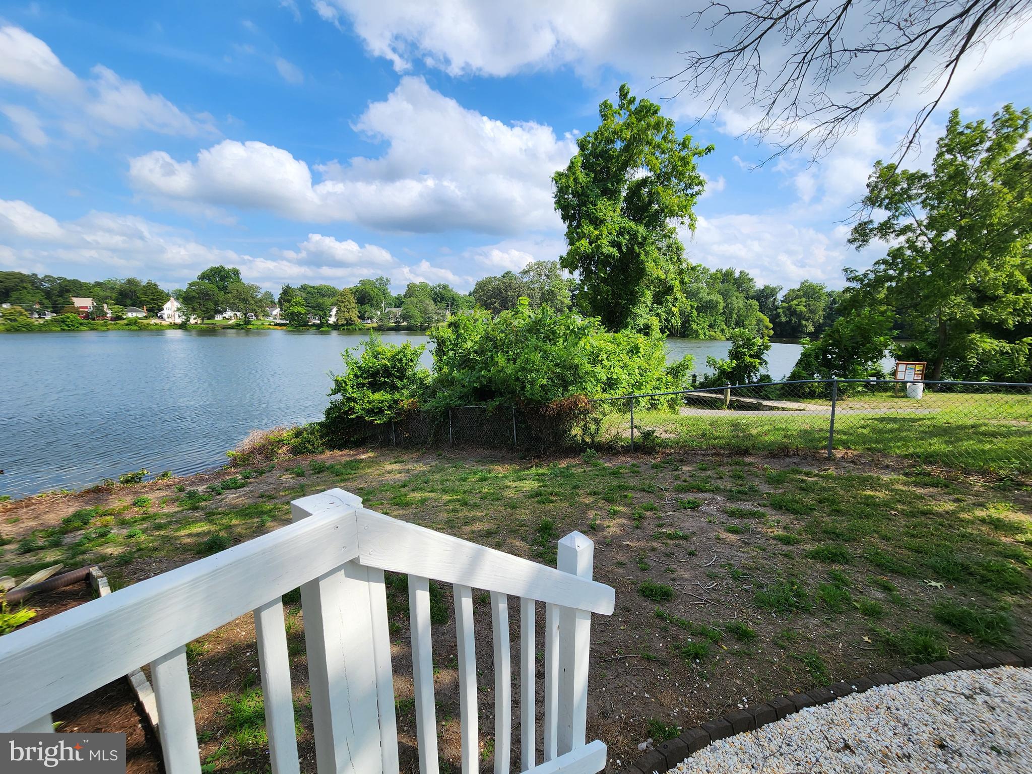 403 Rose Street Salisbury, MD 21801 - Photo 3 of 35 a view of a lake from a yard