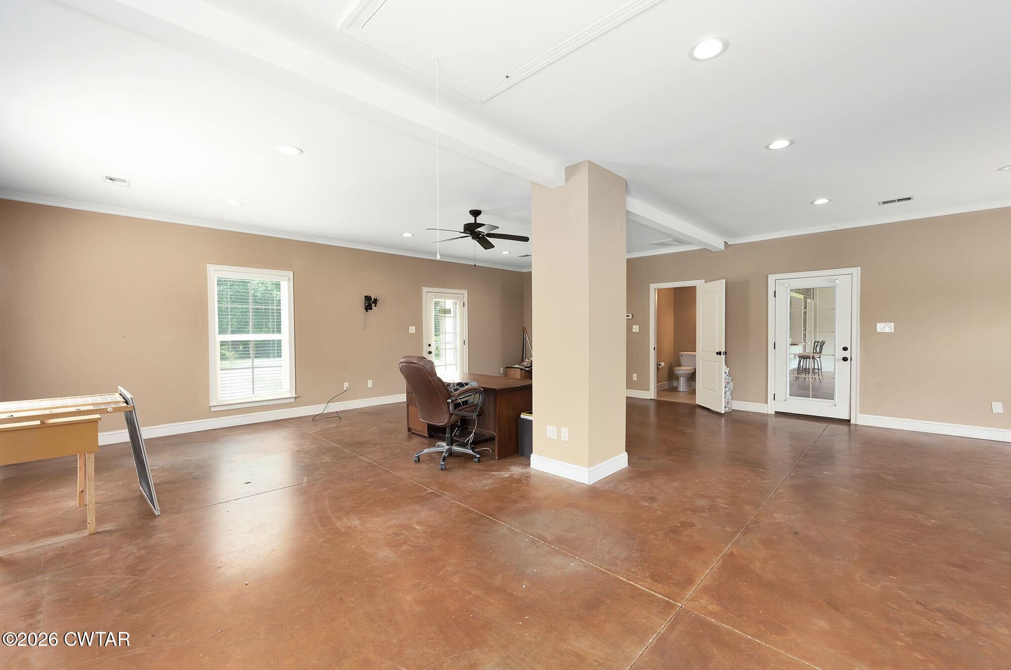 4080 Beech Bluff Road Beech Bluff, TN 38313 - Photo 34 of 41 a view of livingroom with furniture wooden floor and windows
