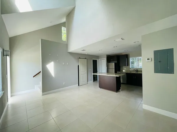 a view of a small space