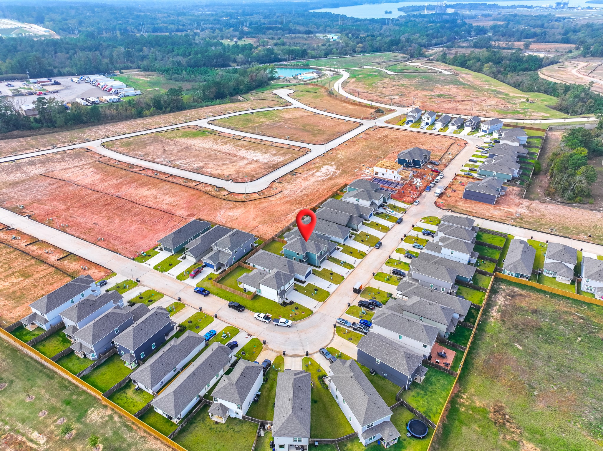 9219 Grace Rdg Drive Willis, TX 77318 - Photo 5 of 44 a view of an outdoor space