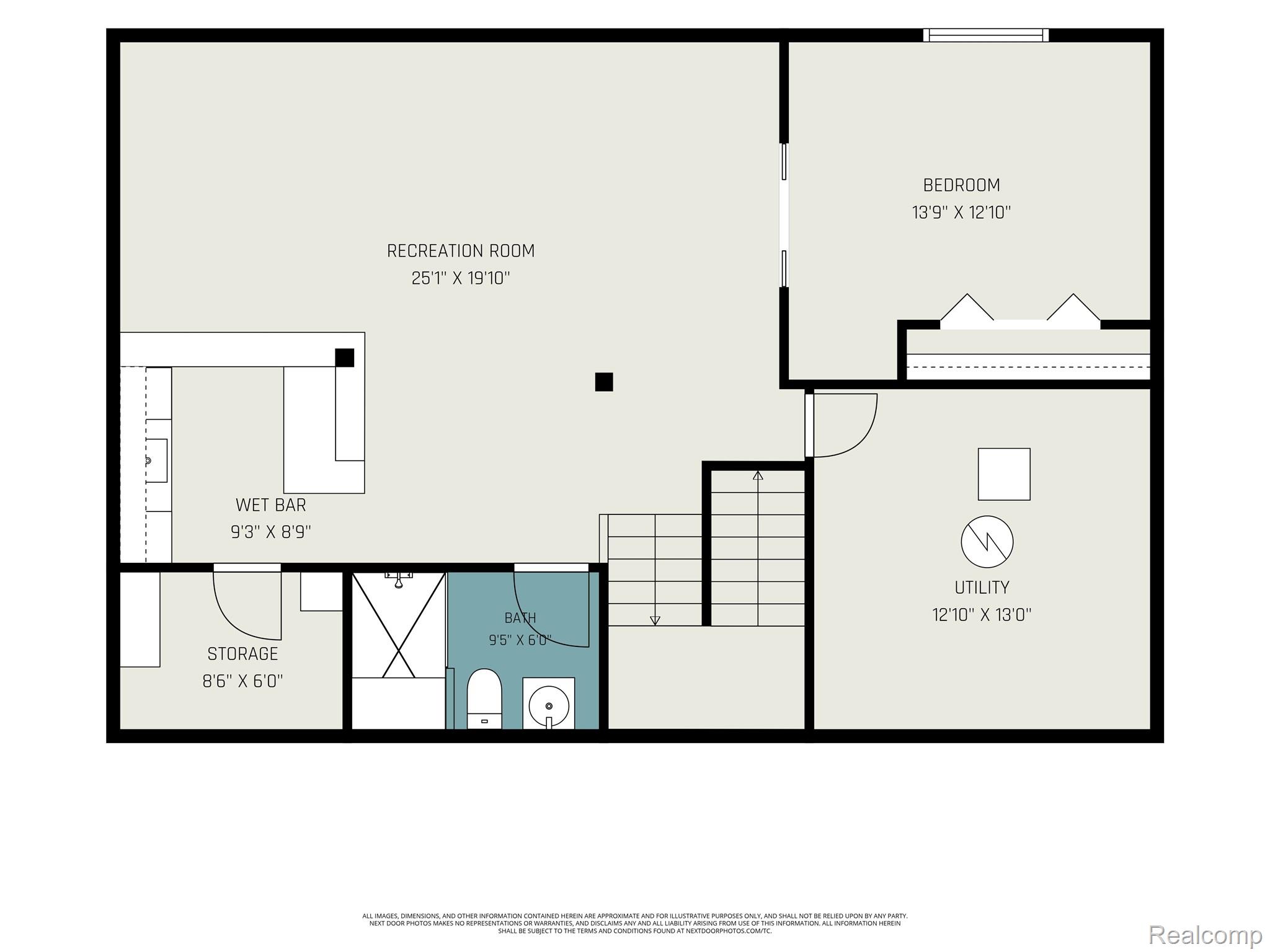 1105 Riverside Street Milford, MI 48381 - Photo 39 of 39 Floor plan