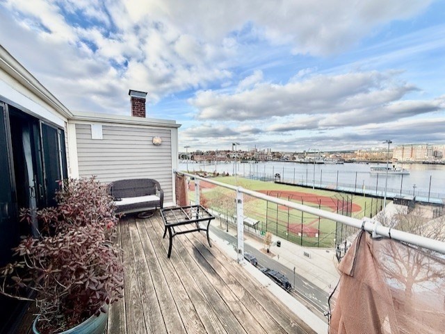 480 Commercial Street, Unit 5A Boston, MA 02109 - Photo 19 of 41 a view of roof deck with seating space