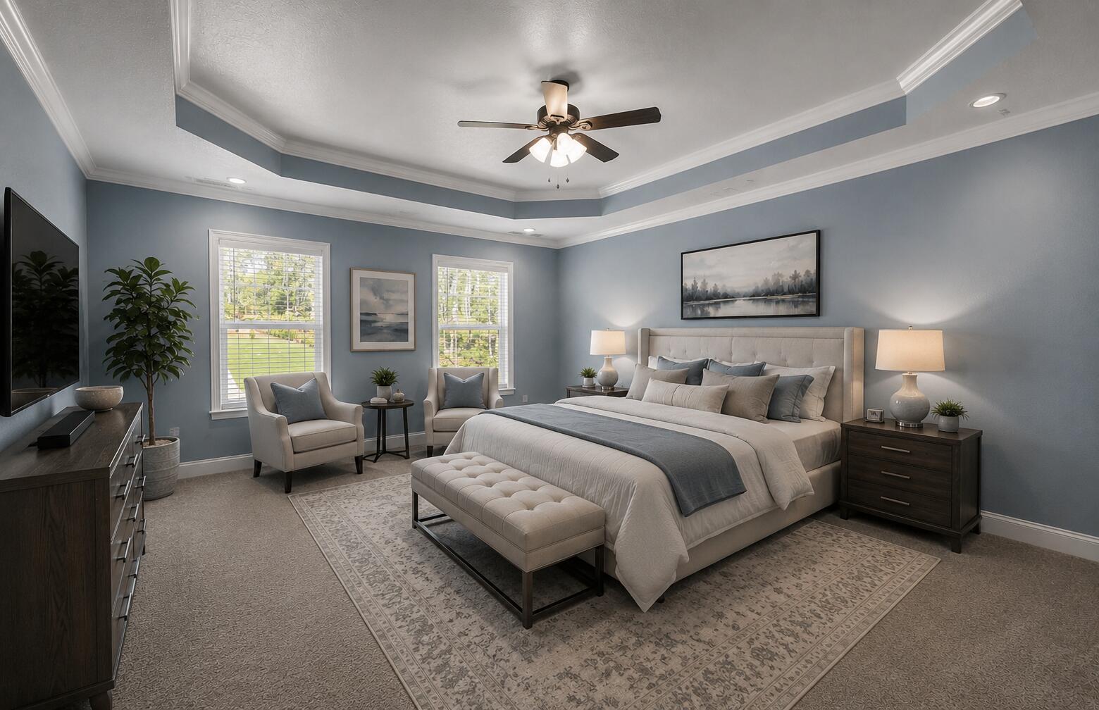 520 East Frontage Road Aiken, SC 29805 - Photo 19 of 47 a bedroom with bed couch and window