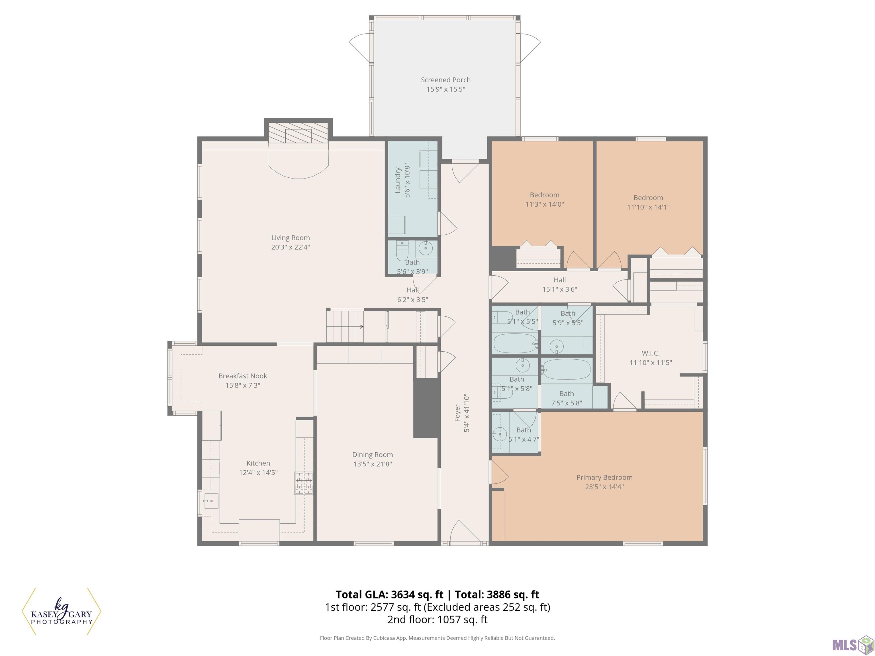5775 Bayou Paul Road St. Gabriel, LA 70776 - Photo 43 of 44 Floor Plan