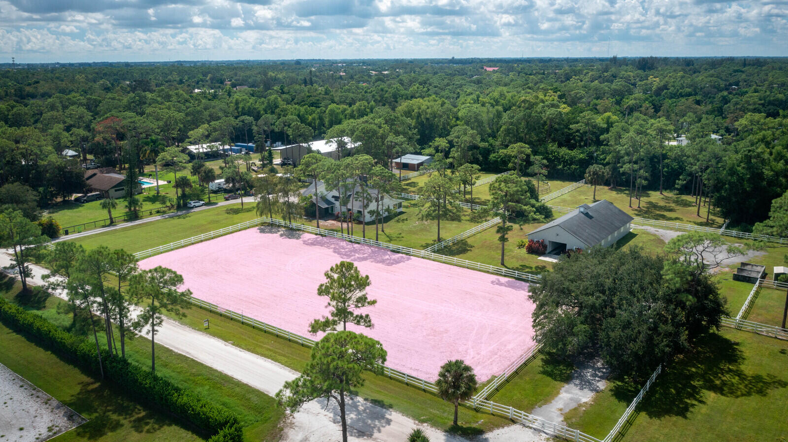 5 acres home 2 barns arena