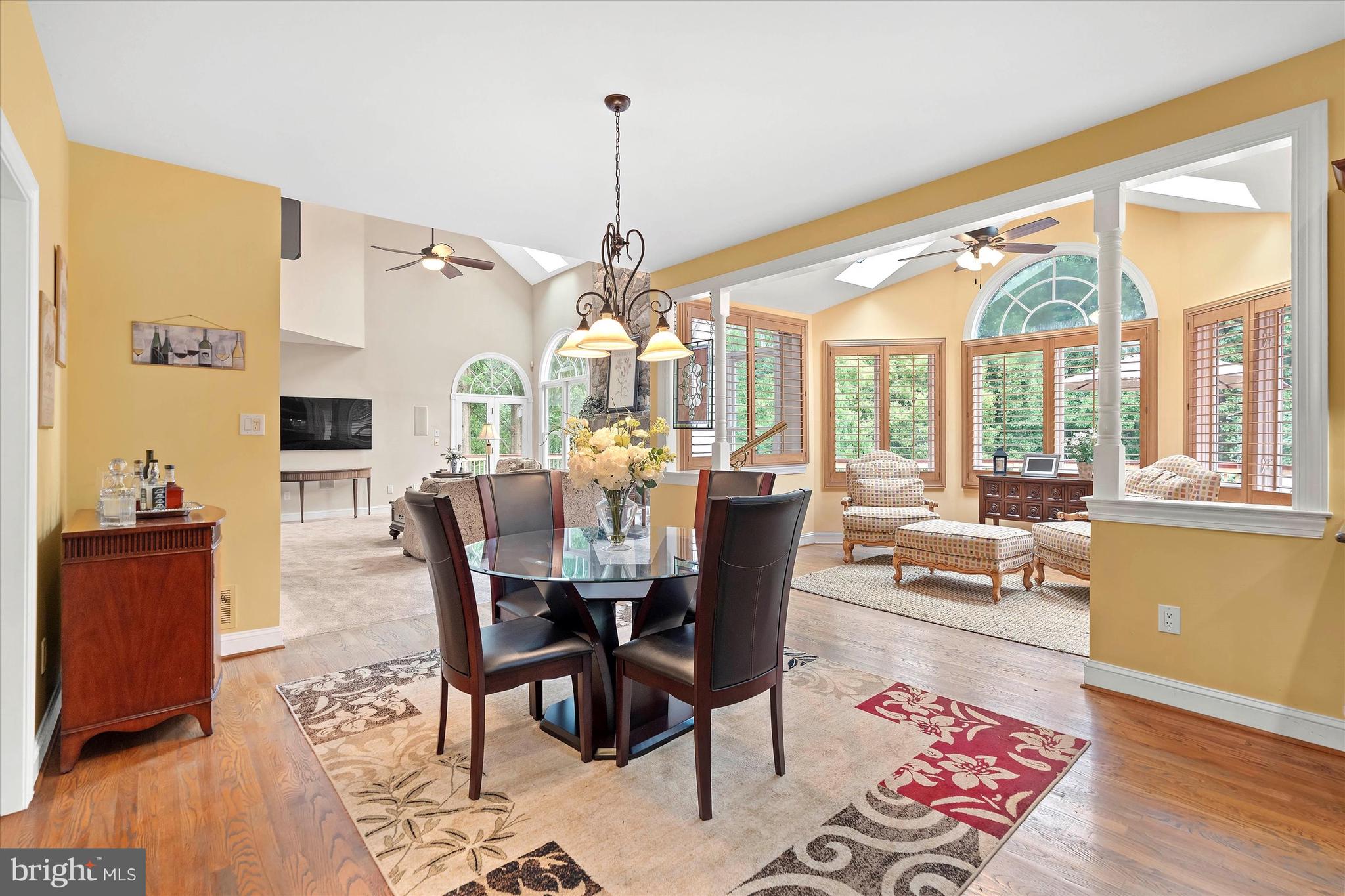 204 Fern Ridge Landenberg, PA 19350 - Photo 26 of 81 Breakfast Nook Looking Toward FR & Sunroom