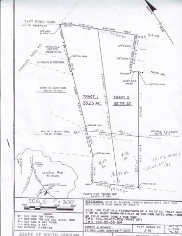 24.79-ac Flat Rock Road, Unit AT ROCK RD Iva, SC 29655 - Photo 3 of 3 Gallery Image 3