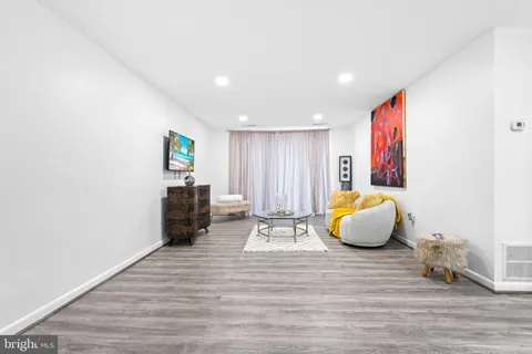 a very nice looking room with a large window