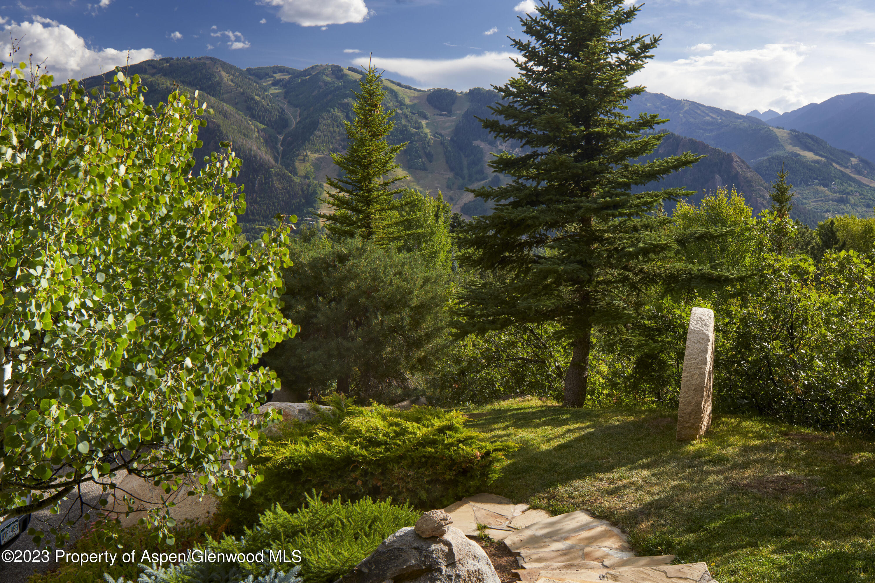 804 Hunter Creek Road Aspen, CO 81611 - Photo 29 of 31 a view of a yard