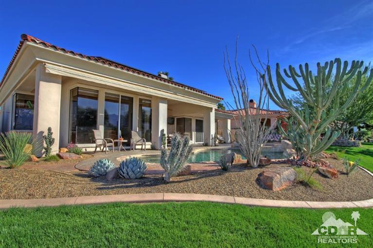 178 Loch Lomond Road Rancho Mirage, CA 92270 - Photo 5 of 32 a view of a house with backyard sitting area and porch