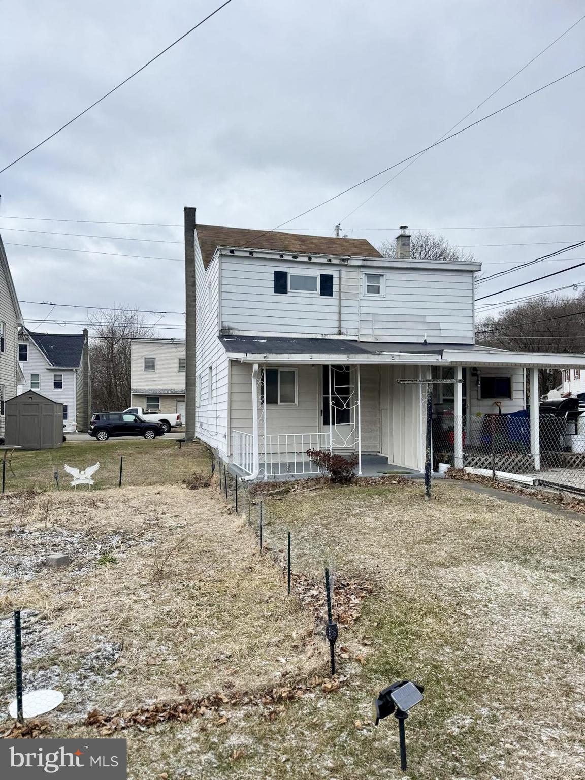 709 Summit Hill Road Ashland, PA 17921 - Photo 16 of 19 a front view of a house with a yard