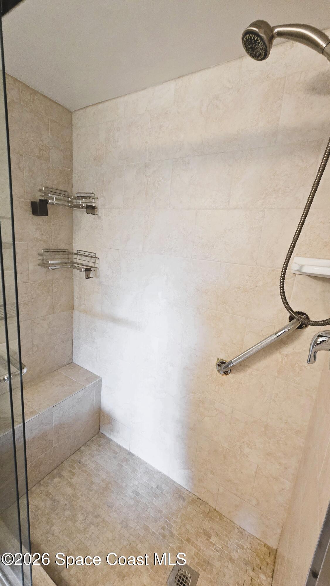412 School Road, Unit 88 Indian Harbour Beach, FL 32937 - Photo 33 of 50 Primary shower