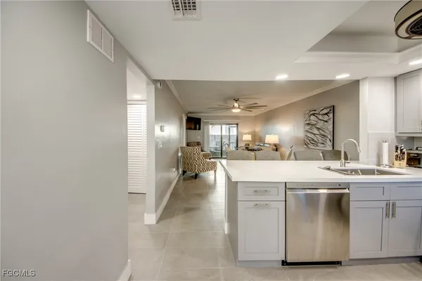 a kitchen with a stove and a microwave