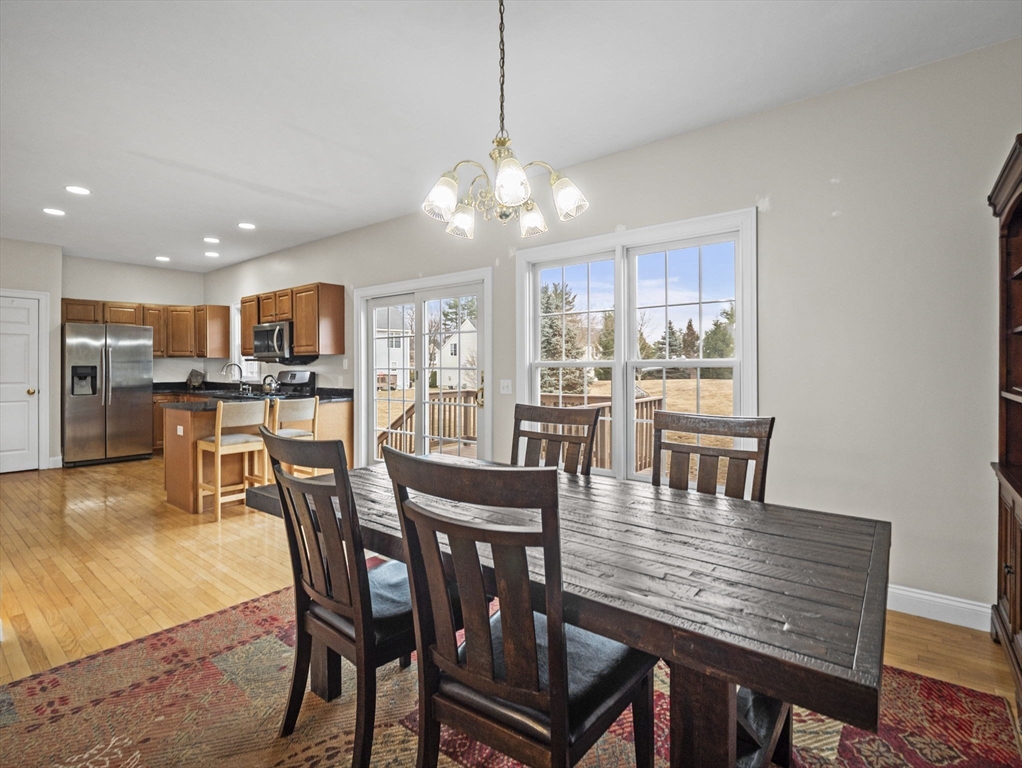 36 Knowlton Circle, Unit 1 Upton, MA 01568 - Photo 13 of 37 a view of a dining room with furniture
