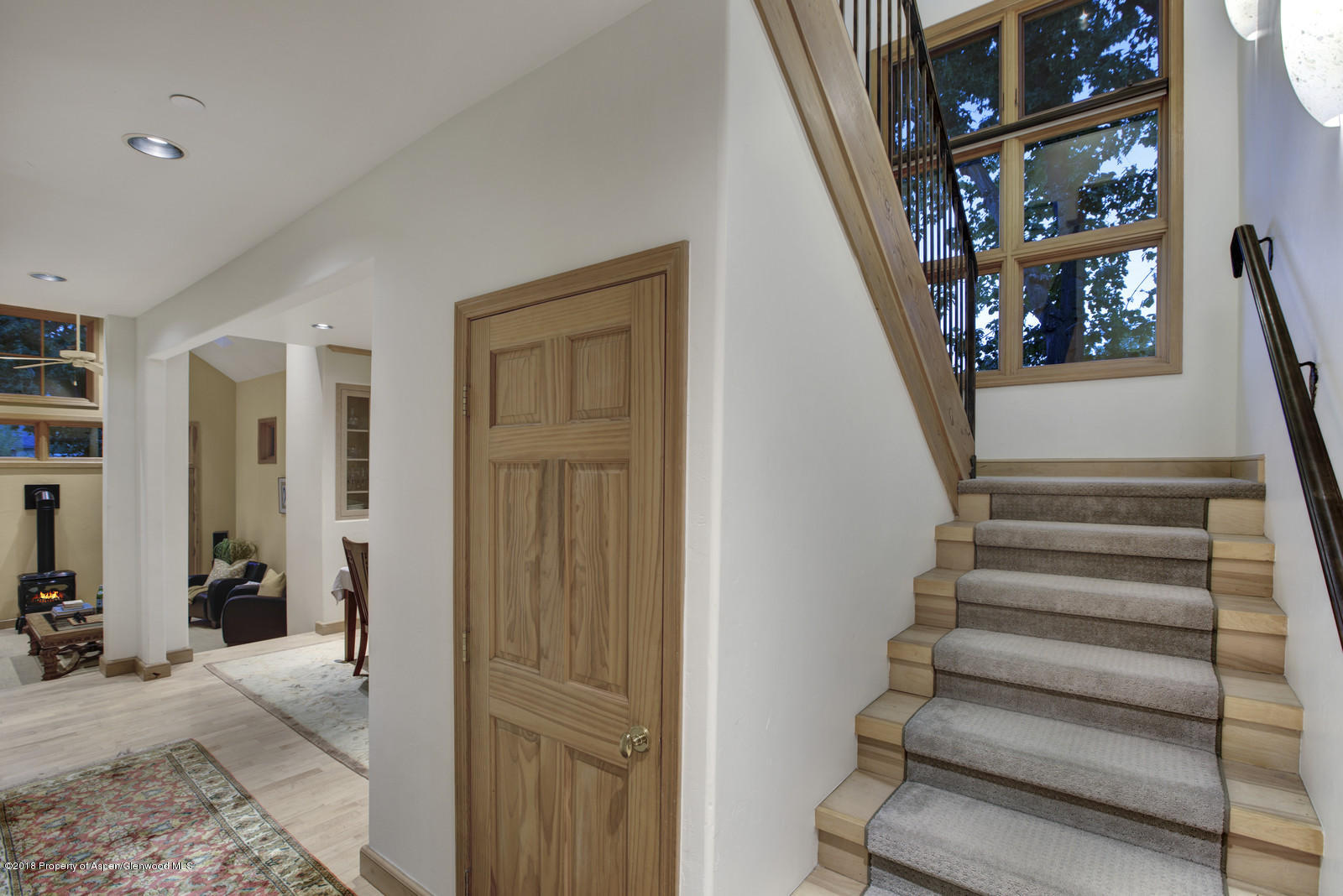 146 East Homestead Drive Basalt, CO 81621 - Photo 12 of 42 a view of entryway with furniture and stairs