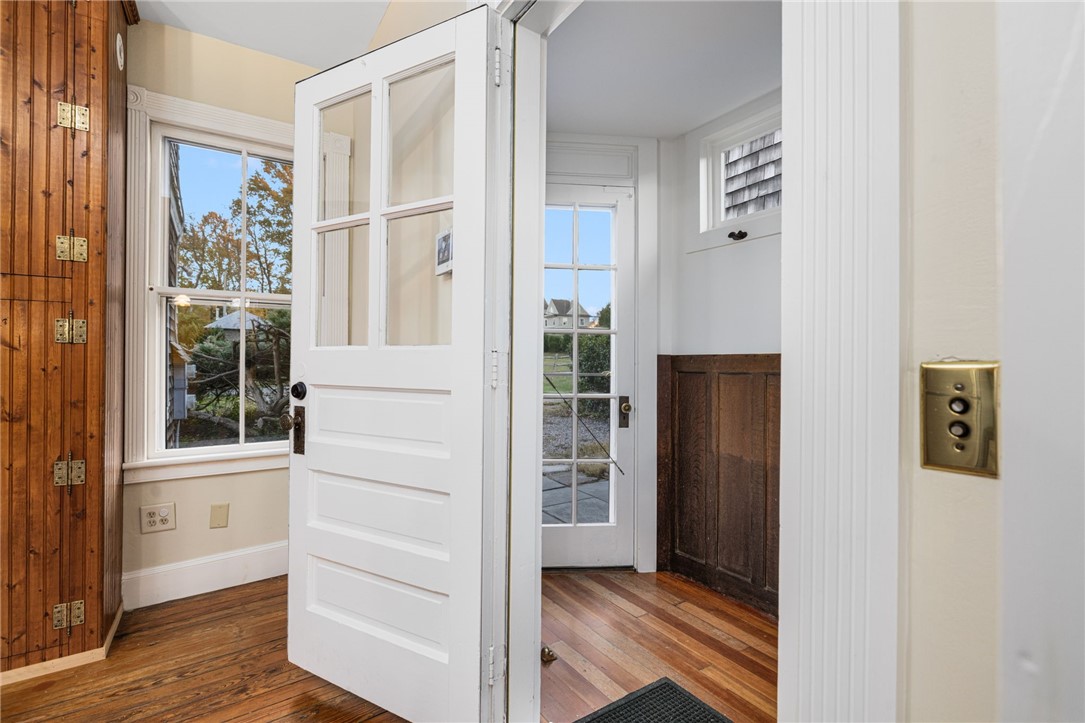 39 Walcott Avenue Jamestown, RI 02835 - Photo 19 of 46 Mud room off kitchen is 9'9" x 4'3", a few steps to the cottage.