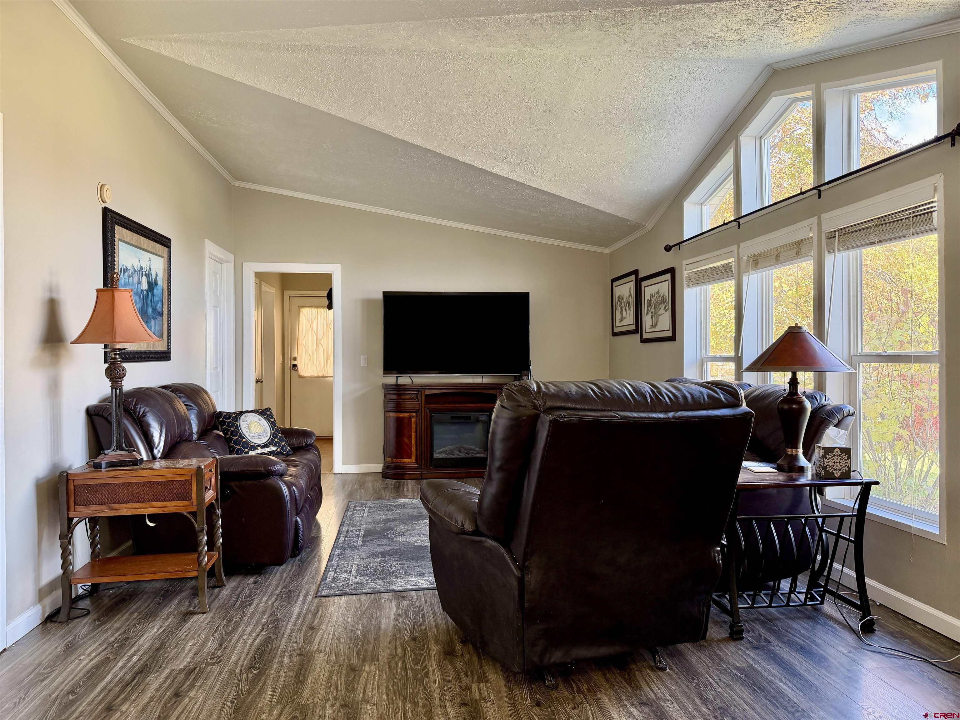 650 1725th Road Delta, CO 81416 - Photo 17 of 45 a living room with furniture and a flat screen tv
