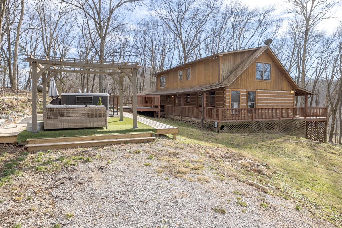 1762 Burke Hollow Road Nolensville, TN 37135 - Photo 48 of 52 a view of a house with a yard covered in snow