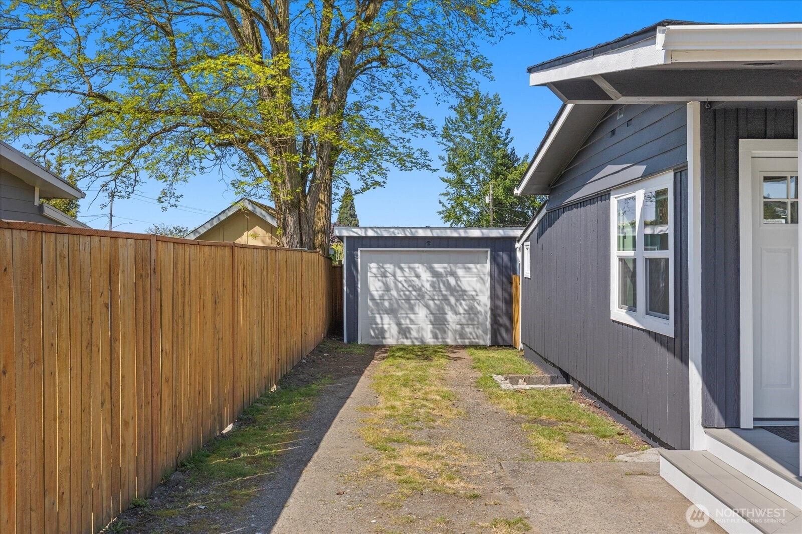 763 Edmonds Avenue Northeast Renton, WA 98056 - Photo 21 of 26 a view of entryway with wooden floor and a tree
