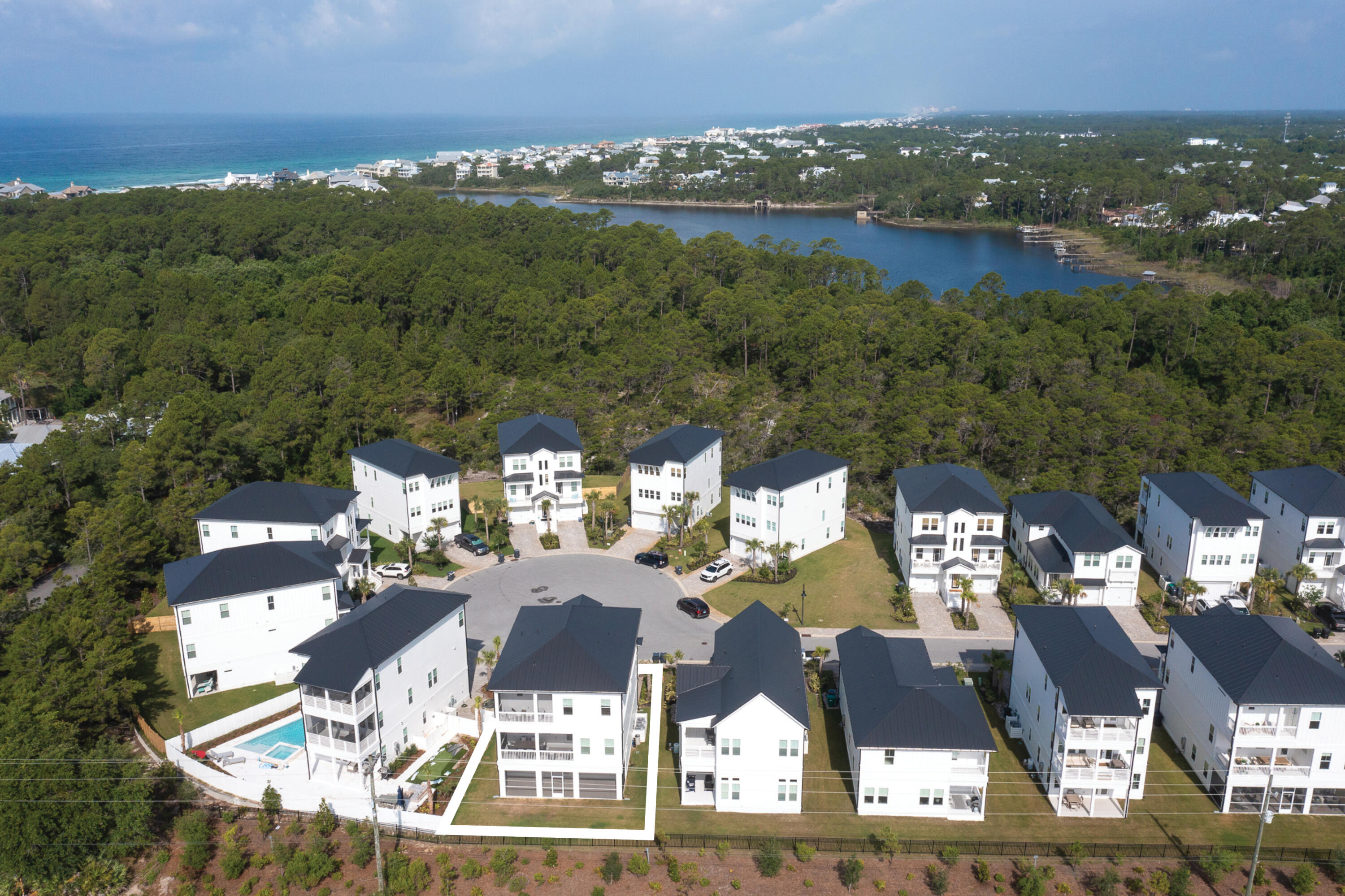 125 Seaboard Lane Santa Rosa Beach, FL 32459 - Photo 48 of 49 a view of city and mountain