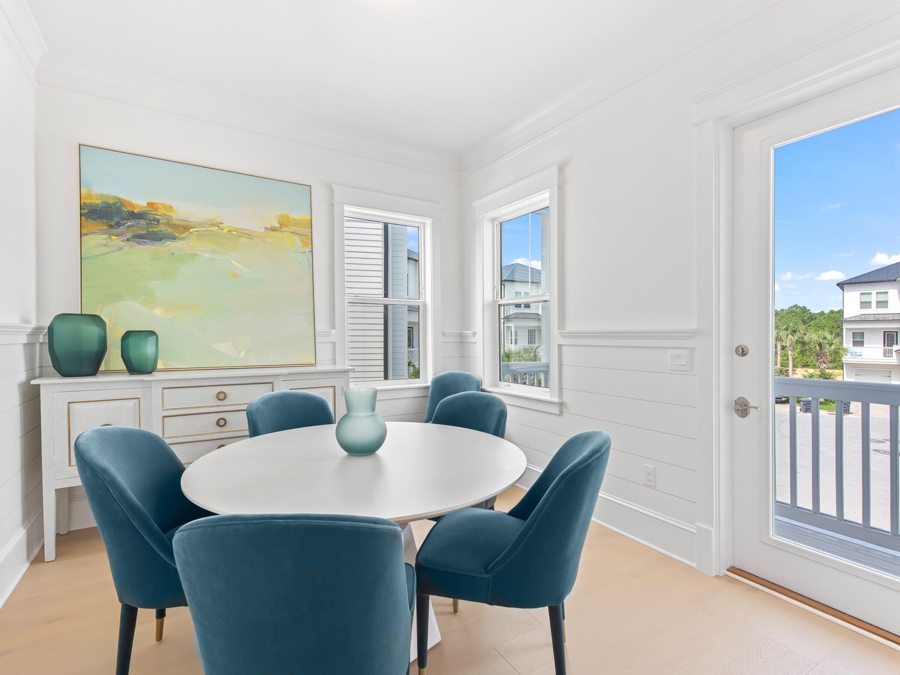 125 Seaboard Lane Santa Rosa Beach, FL 32459 - Photo 10 of 49 a dining room with furniture and window